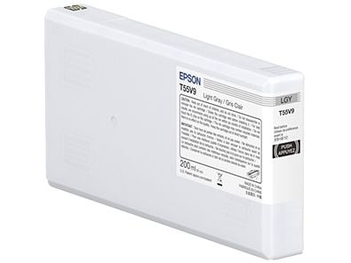 Epson T55W9 - 200 ml - lysegrå - original - blekkpatron - for P/N: C11CL14301A0