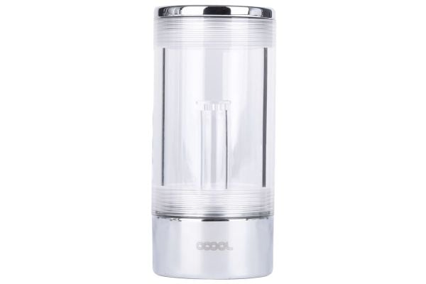 Alphacool 15266, Reservoar, Akryl glass, Messing, Kromfarget, Gjennomsiktig, 1/4", 49 mm, 49 mm