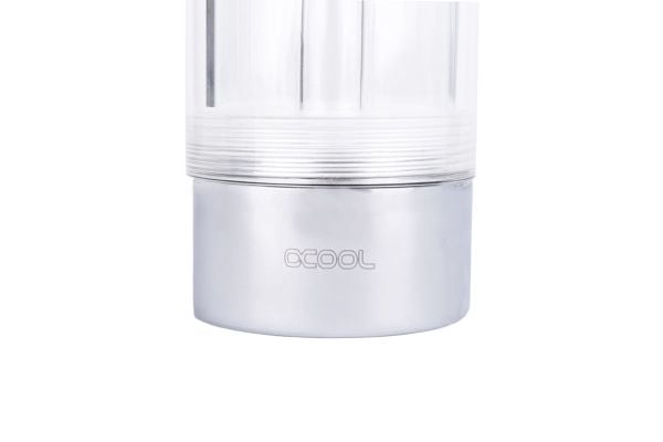 Alphacool 15266, Reservoar, Akryl glass, Messing, Kromfarget, Gjennomsiktig, 1/4", 49 mm, 49 mm