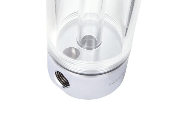 Alphacool 15266, Reservoar, Akryl glass, Messing, Kromfarget, Gjennomsiktig, 1/4", 49 mm, 49 mm