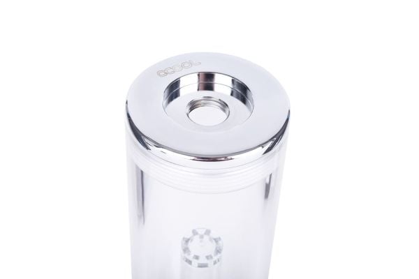 Alphacool 15266, Reservoar, Akryl glass, Messing, Kromfarget, Gjennomsiktig, 1/4", 49 mm, 49 mm