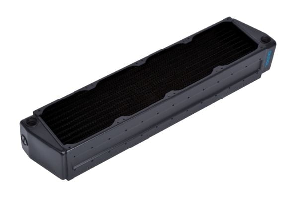 Alphacool 11973, Alt-i-ett væskekjøler, 8 cm, 130,93 m³/t, Sort