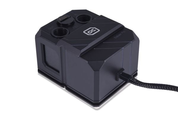 Alphacool 11972, Alt-i-ett væskekjøler, 8 cm, 130,93 m³/t, Sort