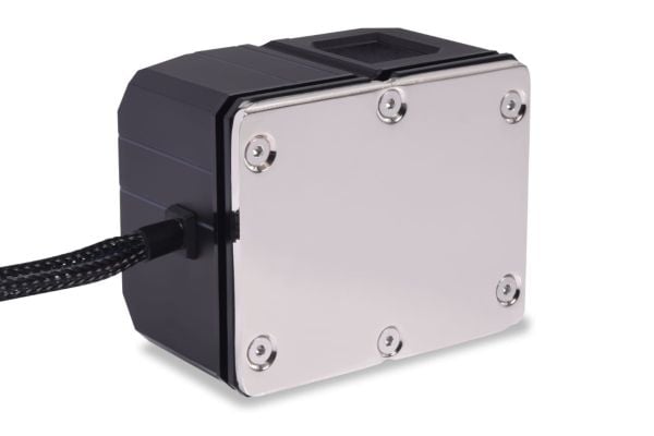 Alphacool 11972, Alt-i-ett væskekjøler, 8 cm, 130,93 m³/t, Sort