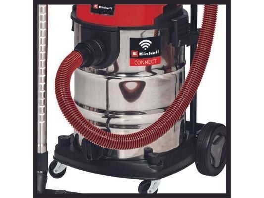 Einhell TP-VC 36/30 S Auto Solo, 36 W, Trommelvakuum, Tørr & våt, 30 l, Skum, Vannfiltrering - SOLO