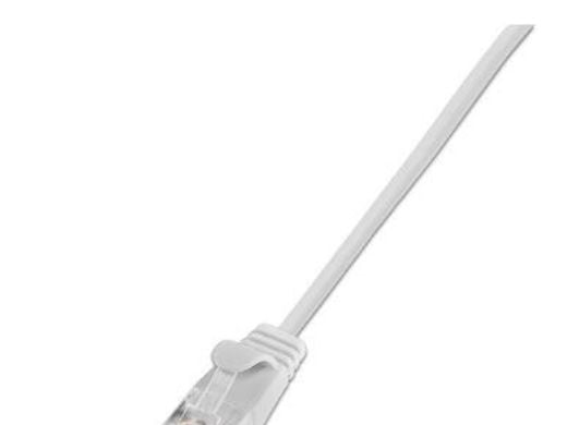 SLIM Patchcords SLIM Light UTP, 2 m, Cat6, U/UTP (UTP), RJ-45, RJ-45, Hvit