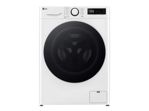 LG Serie R5 F2DR509S1W - Vaskemaskin/tørker - bredde: 60 cm - dybde: 53.5 cm - høyde: 85 cm - frontileggelse - 9 kg - 1200 rpm - hvit
