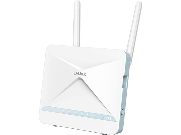 D-Link EAGLE PRO AI G416 - Trådløs ruter 3-portssvitsj - 1GbE - Wi-Fi 6 - Dobbeltbånd - 3G, 4G