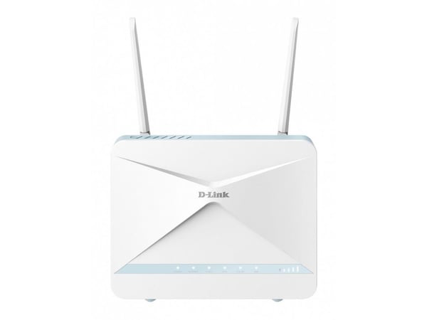 D-Link EAGLE PRO AI G416 - Trådløs ruter 3-portssvitsj - 1GbE - Wi-Fi 6 - Dobbeltbånd - 3G, 4G