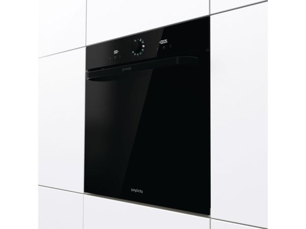 Gorenje BOS6737SYB, Stor, Elektrisk ovn, 77 l, 0 - 300 °C, AquaClean, Innebygget