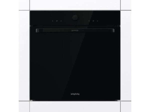 Gorenje BOS6737SYB, Stor, Elektrisk ovn, 77 l, 0 - 300 °C, AquaClean, Innebygget