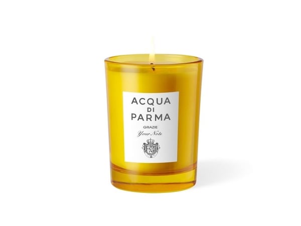 Acqua di Parma Grazie, Pyöreä, Keltainen, Bergamotti, Ruusu, Merisuola, Tuoksuilangia, 50 h, 1 kpl