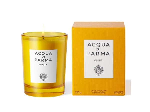Acqua di Parma Grazie, Pyöreä, Keltainen, Bergamotti, Ruusu, Merisuola, Tuoksuilangia, 50 h, 1 kpl