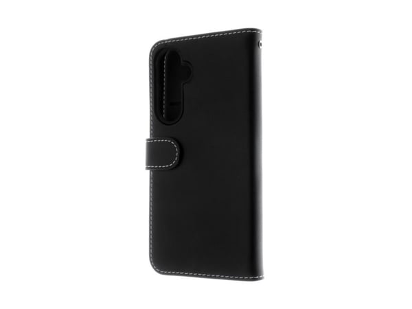 Insmat Exclusive - Lommebok for mobiltelefon - kartong+papir+aluminiumsfolie, termoplast-polyuretan (TPU), ekte skinn, bomullssting - for Samsung G...