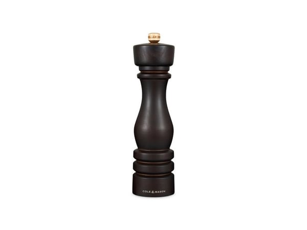 Cole & Mason London, Pepparkvarn, Choklad, Trä, Bokträ, Kolstål, Peppar, 58 mm
