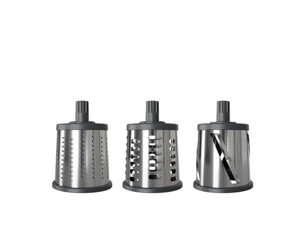 Zyliss E900057, Roterende rivjern, Metallisk, Aluminium, Rustfritt stål, Sveitz, 1,4 kg