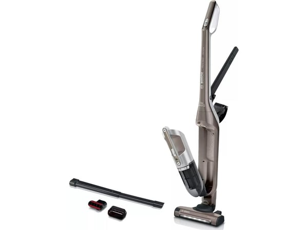 Bosch Flexxo BBH3ALL23 - Støvsuger - pinne/håndholdt (2-i-1) - uten pose - uten kabel - champagnemetallisk