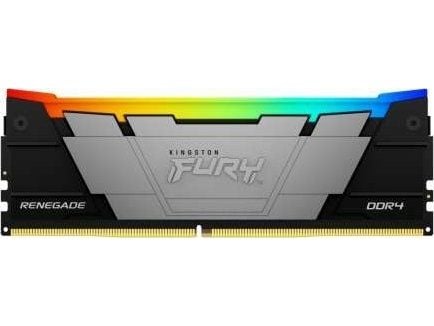 Kingston FURY Renegade RGB - DDR4 - sett - 16 GB: 2 x 8 GB - DIMM 288-pin - 3600 MT/s / PC4-28800 - CL16 - 1.35 V - ikke-bufret - ikke-ECC - svart