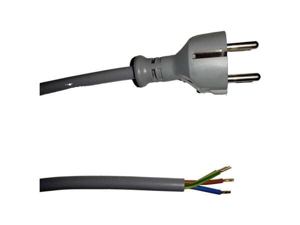 Helukabel 84472-1 Verkkokaapeli harmaa 5 m