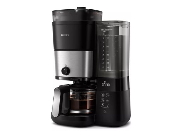 Philips All-in-1 Brew HD7900 - Kaffemaskin - 10 koppar - svart/silver