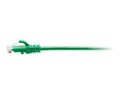 C2G 1ft (0.3m) Cat6a Snagless Unshielded (UTP) Slim Ethernet Network Patch Cable - Green - Koblingskabel - RJ-45 (hann) til RJ-45 (hann) - 30 cm - ...