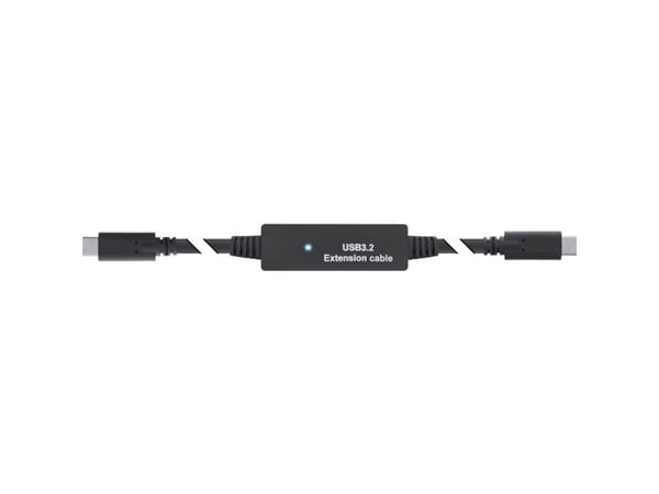InLine 35670C, 5 m, USB C, USB A, USB 3.2 Gen 1 (3.1 Gen 1), 5 Gbit/sek, svart