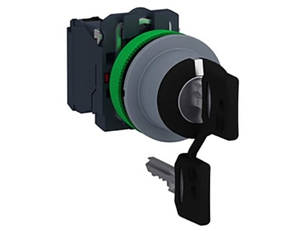 Schneider Electric XB5F, Harmaa, IP66, IK03, 36,6 mm, 98,5 mm, 42 mm