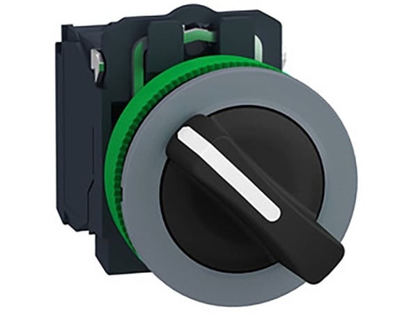 Schneider Electric XB5F, Grå, IP66, IK03, 36,6 mm, 73 mm, 42 mm
