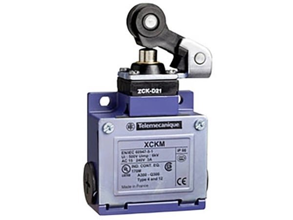 Schneider Electric XCKM121H29, Ledningsført, Zamak, IP66, Blå, CCC CSA UL, 64 mm