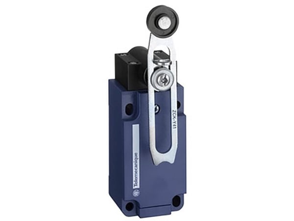 Schneider Electric Positionsschalter IP65 XCKS141H29, Kabel, Termoplast, IP67, IK05, Svart, Blå, Grå, CSA UL CCC IEC 60947-5-1 UL 508 EN 60947-5-1 ...
