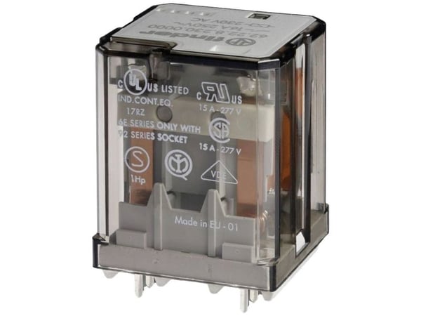 Finder 62.32.8.230.4040 Pistokerele 230 V/AC 16 A 2 x kytkin 1 kpl