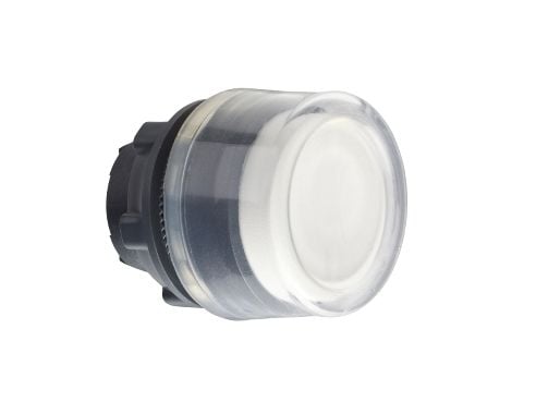 Schneider Electric ZB5, Knapp, Vit, Not compatible with legend holder, IP66, IK03, Klass II