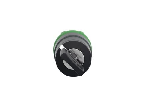 Schneider Electric ZB5, Nappi, Musta, IP66, IK06, Luokan II, 57 g