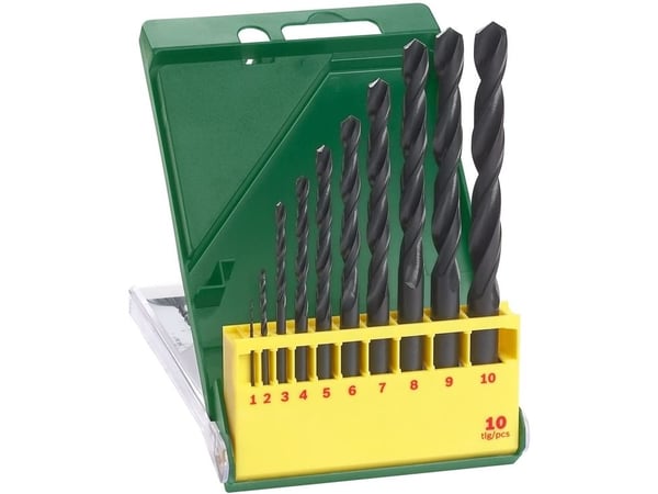 Bosch HSS-R - Boresett - for metall - 10 deler - for UniversalImpact 18V-60
