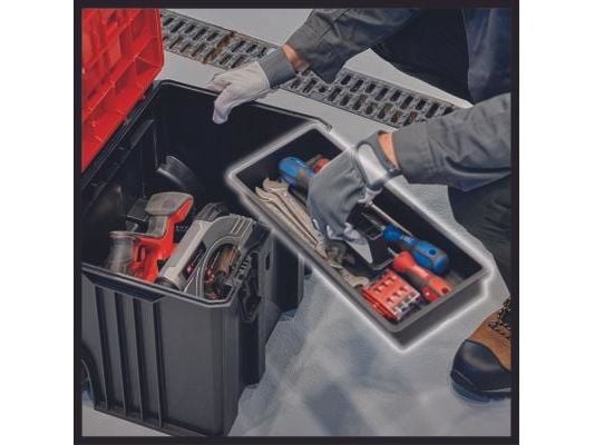 Einhell E-Case L pyörillä 4540014 Trolley-kuffert uden udstyr