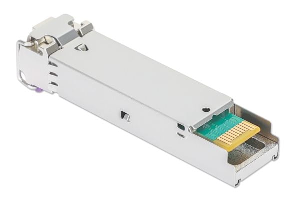 Intellinet 508797, Fiber optisk, 1000 Mbit/s, mini-GBIC/SFP, LC, 9/125 µm, BX-U