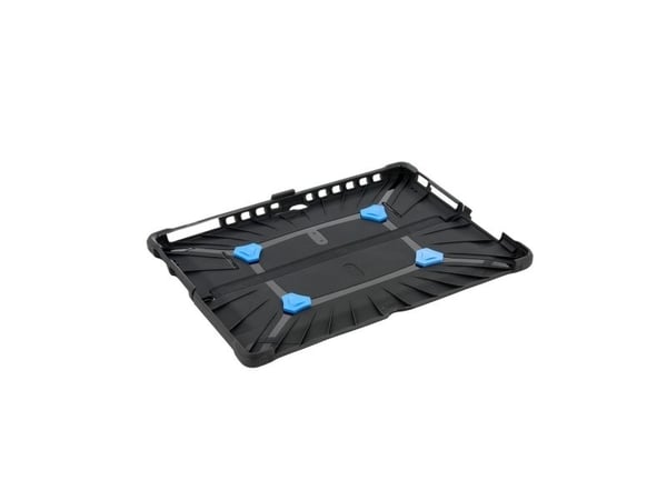 Mobilis PROTECH - Tabletin takakuori - potkulaudalla ja käsihihnalla, vahvistettu - musta - Microsoft Surface Pro 8, Pro 9 -laitteille