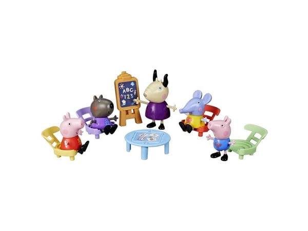 Hasbro Peppa''s Playgroup, Skole, Peppa Pig, 3 år, Flerfarget, Plast