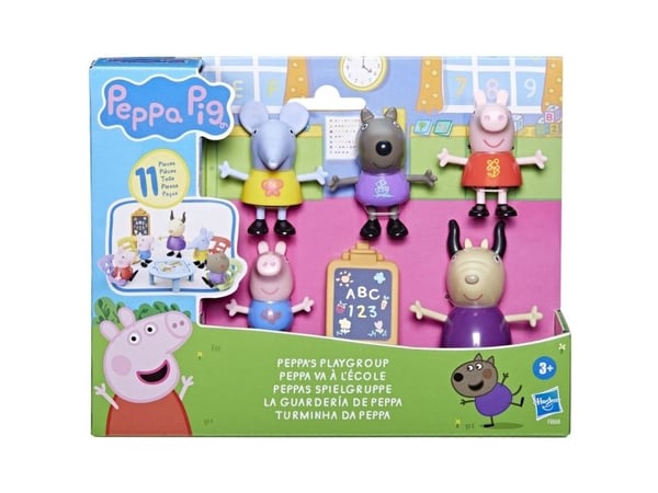 Hasbro Peppa''s Playgroup, Skole, Peppa Pig, 3 år, Flerfarget, Plast