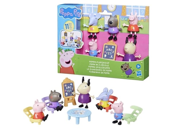 Hasbro Peppa''s Playgroup, Skole, Peppa Pig, 3 år, Flerfarget, Plast