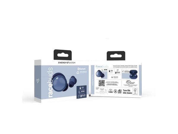 AURICULARES MICRO ENERGY SISTEM RACEKNOPPER BLÅ