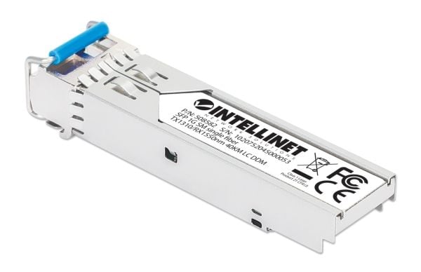 Intellinet 508582, Fiberoptikk, 1000 Mbit/s, SFP, LC, 9/125 µm, BX-U