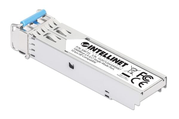 Intellinet 508735, Fiberoptikk, 1000 Mbit/s, SFP, LC, 9/125 µm, LX