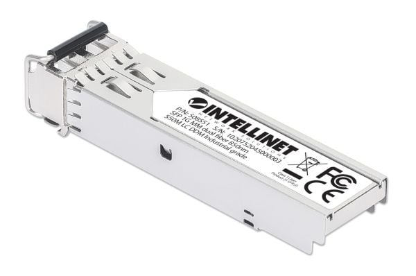 Intellinet 508551, Fiber optisk, 1000 Mbit/s, SFP, LC, 50/125,62.5/125 µm, SX