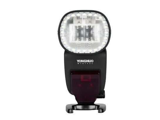 Yongnuo YN-650EX-RF, 2 s, Trådløse forbindelser, 430 g, Kompakt blits