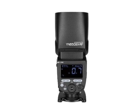 Yongnuo YN-650EX-RF, 2 s, Trådløse forbindelser, 430 g, Kompakt blits