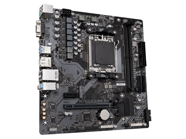 Gigabyte B650M S2H - 1.0 - hovedkort - micro ATX - Socket AM5 - AMD B650 Chipset - USB 3.2 Gen 1 - Gigabit LAN - innbygd grafikk (CPU kreves) - HD-...