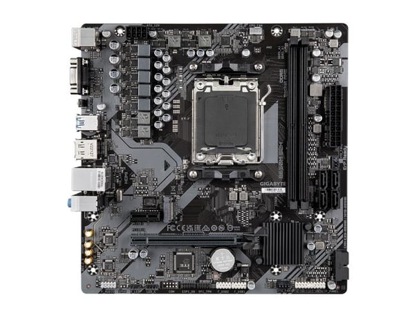 Gigabyte B650M S2H - 1.0 - hovedkort - micro ATX - Socket AM5 - AMD B650 Chipset - USB 3.2 Gen 1 - Gigabit LAN - innbygd grafikk (CPU kreves) - HD-...