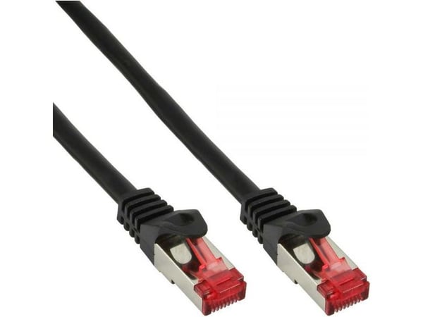 Goobay CAT 6-200 SSTP PIMF Svart 2m, 2m, RJ-45, RJ-45