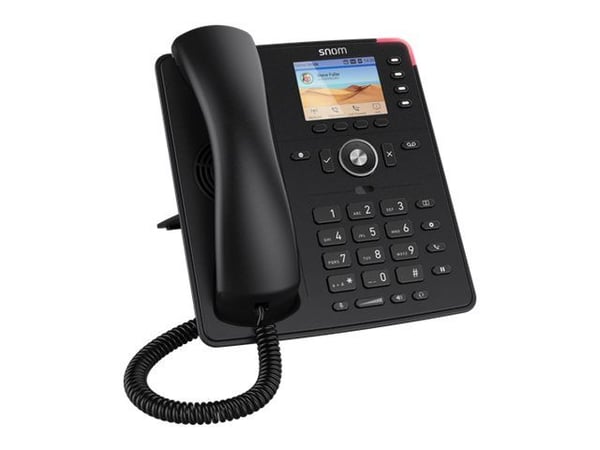 SNOM D713 VOIP-telefon SIP Gigabit Svart